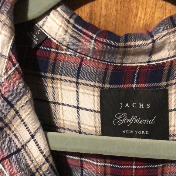 Jach’s Capsleeve Plaid Button down - Picture 5 of 5